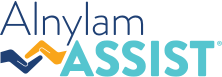 Clickable link to learn more information at www.alnylamassist.com.